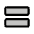 Rows Duotone Icon from Phosphor Duotone Set