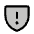 Shield Warning Duotone Icon from Phosphor Duotone Set