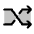Shuffle Angular Duotone Icon from Phosphor Duotone Set