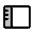Sidebar Duotone Icon from Phosphor Duotone Set
