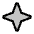 Star Four Duotone Icon from Phosphor Duotone Set