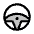 Steering Wheel Duotone Icon from Phosphor Duotone Set
