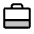 Suitcase Simple Duotone Icon from Phosphor Duotone Set