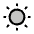 Sun Dim Duotone Icon from Phosphor Duotone Set