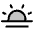 Sun Horizon Duotone Icon from Phosphor Duotone Set