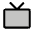 Television Simple Duotone Icon from Phosphor Duotone Set
