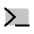 Terminal Duotone Icon from Phosphor Duotone Set