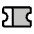 Ticket Duotone Icon from Phosphor Duotone Set