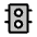 Traffic Signal Duotone Icon from Phosphor Duotone Set