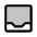 Tray Duotone Icon from Phosphor Duotone Set