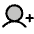 User Plus Duotone Icon from Phosphor Duotone Set
