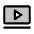 Video Duotone Icon from Phosphor Duotone Set