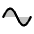 Wave Sine Duotone Icon from Phosphor Duotone Set