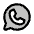 Whatsapp Logo Duotone Icon from Phosphor Duotone Set
