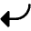 Arrow Bend Down Left Fill Icon from Phosphor Fill Set