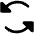 Arrows Counter Clockwise Fill Icon from Phosphor Fill Set