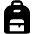 Backpack Fill Icon from Phosphor Fill Set