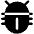 Bug Beetle Fill Icon from Phosphor Fill Set