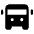 Bus Fill Icon from Phosphor Fill Set | Free Download as SVG Vector and Transparent PNG | Streamline icons