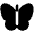 Butterfly Fill Icon from Phosphor Fill Set