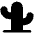 Cactus Fill Icon from Phosphor Fill Set