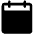 Calendar Blank Fill Icon from Phosphor Fill Set