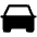 Car Simple Fill Icon from Phosphor Fill Set