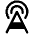 Cell Tower Fill Icon from Phosphor Fill Set