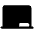 Chalkboard Simple Fill Icon from Phosphor Fill Set