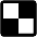 Checkerboard Fill Icon from Phosphor Fill Set