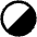 Circle Half Tilt Fill Icon from Phosphor Fill Set