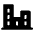 City Fill Icon from Phosphor Fill Set