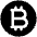 Currency Btc Fill Icon from Phosphor Fill Set