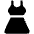 Dress Fill Icon from Phosphor Fill Set