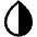 Drop Half Fill Icon from Phosphor Fill Set