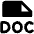 File Doc Fill Icon from Phosphor Fill Set