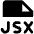Download free File Jsx Fill PNG, SVG vector icon from Phosphor Fill set.