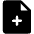 File Plus Fill Icon from Phosphor Fill Set