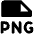 File Png Fill Icon from Phosphor Fill Set