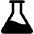 Flask Fill Icon from Phosphor Fill Set