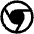 Google Chrome Logo Fill Icon from Phosphor Fill Set