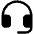 Headset Fill Icon from Phosphor Fill Set