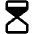 Hourglass High Fill Icon from Phosphor Fill Set