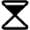 Hourglass Simple High Fill Icon from Phosphor Fill Set