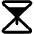 Hourglass Simple Medium Fill Icon from Phosphor Fill Set