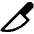 Knife Fill Icon from Phosphor Fill Set