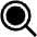 Magnifying Glass Fill Icon from Phosphor Fill Set