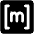 Matrix Logo Fill Icon from Phosphor Fill Set