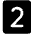 Number Two Fill Icon from Phosphor Fill Set