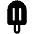 Popsicle Fill Icon from Phosphor Fill Set